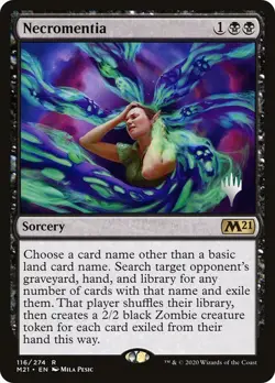 Necromentia (Promo Pack) MTG Magic The Gathering - Image 1