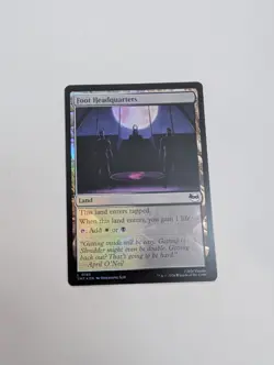 MTG - Foot Headquarters (Foil) - Teenage Mutant Ninja Turtles NM/M Condition - Image 1