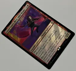 MTG TMNT Casey Jones, Back Alley Brute Legendary Creature RARE SURGE FOIL #0022 - Image 2