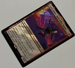 MTG TMNT Casey Jones, Back Alley Brute Legendary Creature RARE SURGE FOIL #0022 - Image 3