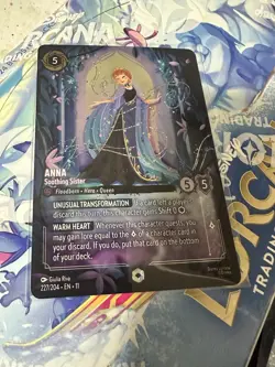 Lorcana Winterspell Anna Soothing Sister Enchanted Near mint Pack Fresh - Image 1
