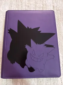 Pokemon TCG Card Game Elite Gengar 9-Pocket Ultra PRO Binder NO ZIPPER - Image 1
