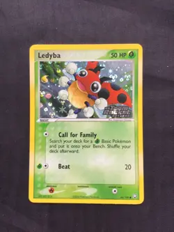 Pokemon Cards: EX Team Rocket Returns Reverse Holo: Ledyba 64/109 - Image 1