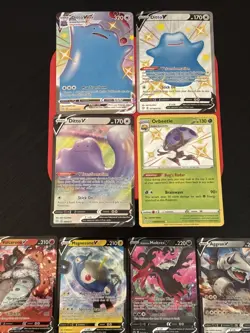 Pokemon TCG 8 Card Lot SWSH V VMAX RARE FULL ART Holo NM SHINY DITTO - Image 1