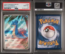 Pokemon Destined Rivals Misty’s Lapras PSA 10 - 194/182 🌍 📦 - Image 3