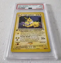 Light Jolteon 1st Edition 48/105 - Neo Destiny *PSA 9 - MINT* Pokemon Card - Image 2