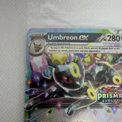 Pokemon Prismatic Evolutions Umbreon EX 60/131 Surprise Box Stamped Promo Sealed - Image 4