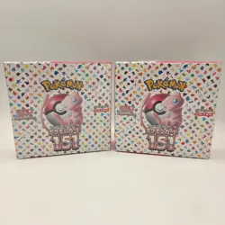 2X Pokemon 151 Booster Box Factory Sealed Japanese Scarlet & Violet - Image 1