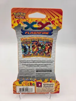 Pokemon TCG XY Flashfire Sleeved Booster Pack Sealed Mega Charizard Y Artwork - Image 3
