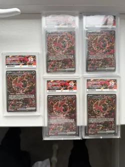 Pokemon TCG Oricorio Ex MEP 024 Black Star Promo ACE 10 X5 (All Perfect Subs) - Image 1