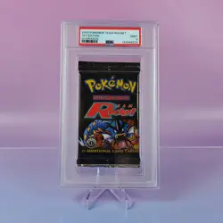 TEAM ROCKET GRADED BOOSTER POKEMON 1ST EDITION GYARADOS 2000 ENGLISH PSA 9 - Image 1