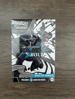 Pokemon Scarlet Violet Black Bolt Booster Bundle 6 Packs - Image 1