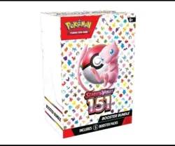 Pokemon TCG Scarlet and Violet 151 Booster Bundle 6 Packs Set SEALED - Image 1