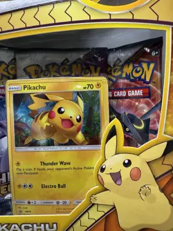 Pokemon Pikachu TCG Shining Legends Pin Collection Box Sealed - Image 4