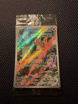 Pokemon TCG Charmander SVP 044 Obsidian Flames ETB Black Star Promo (SEALED) - Image 1