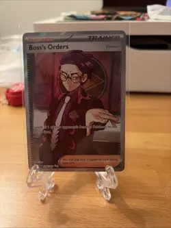 Boss’s Orders 256/217 Ultra Rare Full Art Pokemon TCG Ascended Heroes - Image 1
