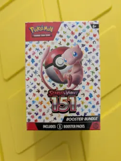 Pokemon TCG Scarlet & Violet 151 Booster Bundle Factory Sealed Box - Image 1