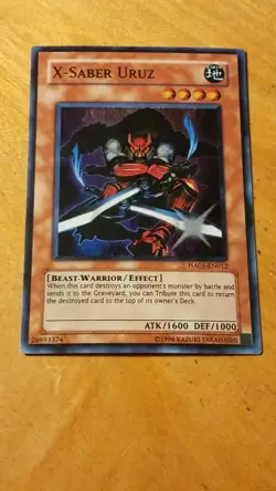 X-Saber Uruz - HA01-EN012 Yugioh! Yu Gi Oh! Foil Holo Super Rare Nice! - Image 1