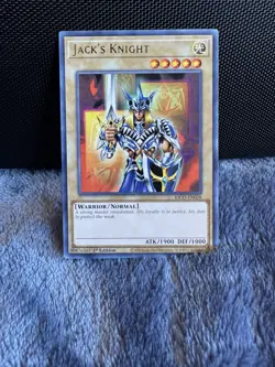 Yu-Gi-Oh! Jack's Knight King's Court KICO-EN028 Rare 1st Edition - Image 1