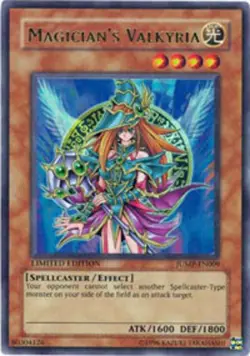 Moderately Played, English Yu Gi Oh Magician's Valkyria - JUMP-EN009 - Ultra Rar - Image 1