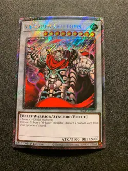 XX-Saber Gottoms - Platinum Secret Rare - Yugioh - Image 1