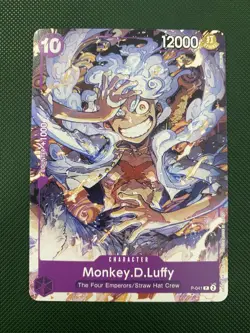 Monkey D. Luffy P-041 (P) ONE PIECE English Promo - ONE PIECE TCG CARD GAME - - Image 1