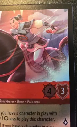 Mulan - Ready For Battle 108/204 Cold Foil Uncommon Winterspell Disney Lorcana - Image 3