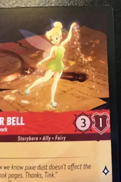 Tinker Bell - Fancy Footwork 106/204 Common Whispers In The Well Disney Lorcana - Image 3