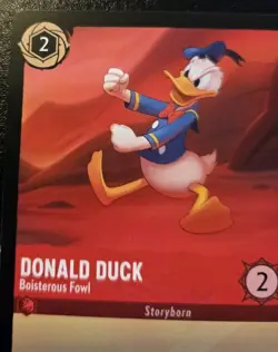 Donald Duck - Boisterous Fowl 108/204 Uncommon The First Chapter Disney Lorcana - Image 2