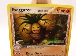 Pokemon Prerelease Card - Exeggutor 41/110 (Ex Holon Phantoms) - Image 2