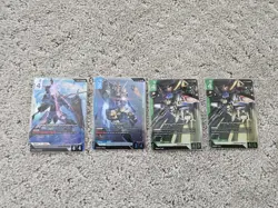 Gundam The Card Game TCG English Bandai Beta Box Opened With Dice And Promos - Image 3