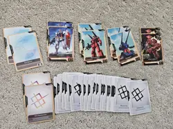 Gundam The Card Game TCG English Bandai Beta Box Opened With Dice And Promos - Image 4