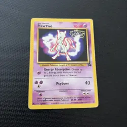 Mewtwo WB 3 | Black Star Promo | Non Holo Pokemon Card combined postage - Image 1