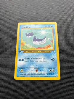 Pokemon Card Neo Destiny 1st Edition Mantine 74/105 WOTC - Image 2