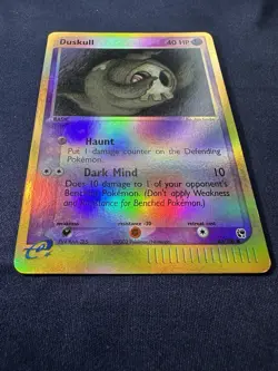 Pokemon Card Duskull Reverse Holo Foil 62/100 Sandstorm LP 2003 FREE SHIPPING - Image 3
