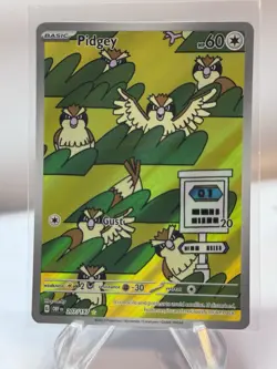Pokemon TCG Sv03: Obsidian Flames Pidgey Card 207/197 OBF - Image 1