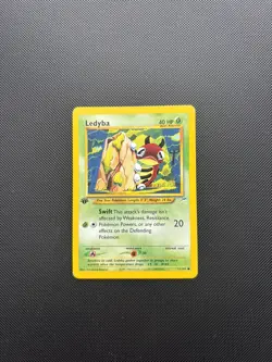 Pokemon Card Neo Destiny 1st Edition Ledyba 71/105 WOTC - Image 2