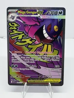 Pokemon Mega Gengar EX Stage 2 Card 269/217 English TCG Ascended Heroes - Image 1