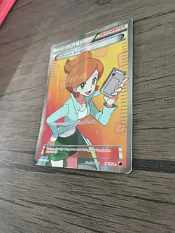 Pokemon TCG Professor Juniper Full Art Holo Card 116/116 Plasma Freeze DMG - Image 4