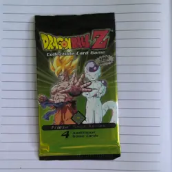 Dragon Ball Z CCG Frieza Saga Score Booster Pack 4 Cards Sealed - Image 1