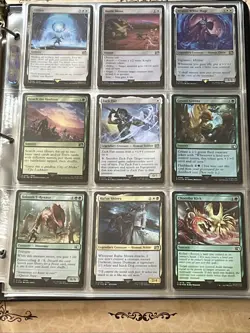 Final Fantasy Foil MTG Lot 63x Near Mint Cards (rare,uncommon,common) In Binder - Image 2