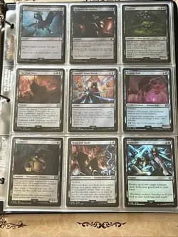 Final Fantasy Foil MTG Lot 63x Near Mint Cards (rare,uncommon,common) In Binder - Image 3