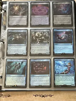 Final Fantasy Foil MTG Lot 63x Near Mint Cards (rare,uncommon,common) In Binder - Image 4