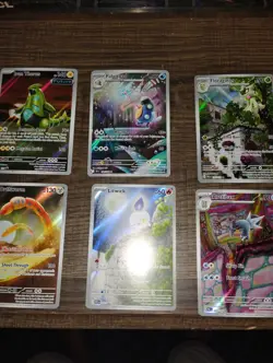 Lot Of 6 Sr Illustration Rares Pokemon Cards Varying Sets All Nm To Mint Free Sh - Image 1