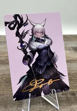 Y'shtola, Night's Blessed Art Card (53) (Gold-Stamped Signature) Art Series: FF - Image 1