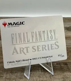 Y'shtola, Night's Blessed Art Card (53) (Gold-Stamped Signature) Art Series: FF - Image 2