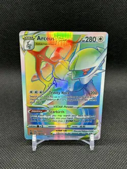 Pokemon TCG Arceus VSTAR Holo Secret Rare Card 176/172 Brilliant Stars - Image 1
