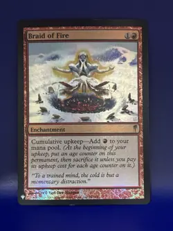 Braid of fire - Foil - English - MTG The List - Image 1