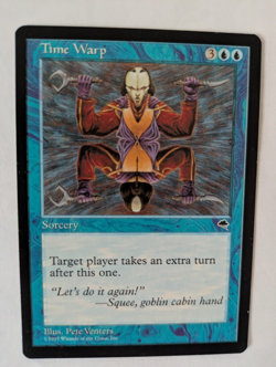 Time Warp Tempest MTG NM Free shipping with tracking - Image 1