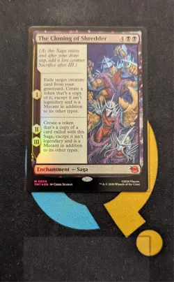 The Cloning of Shredder Foil Mythic TMT 060 Teenage Mutant Ninja Turtles MTG - Image 1